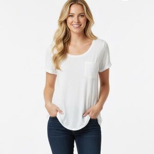 H&M Divided xsmall oversized hi low cozy T-shirt